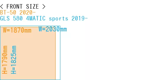 #BT-50 2020- + GLS 580 4MATIC sports 2019-